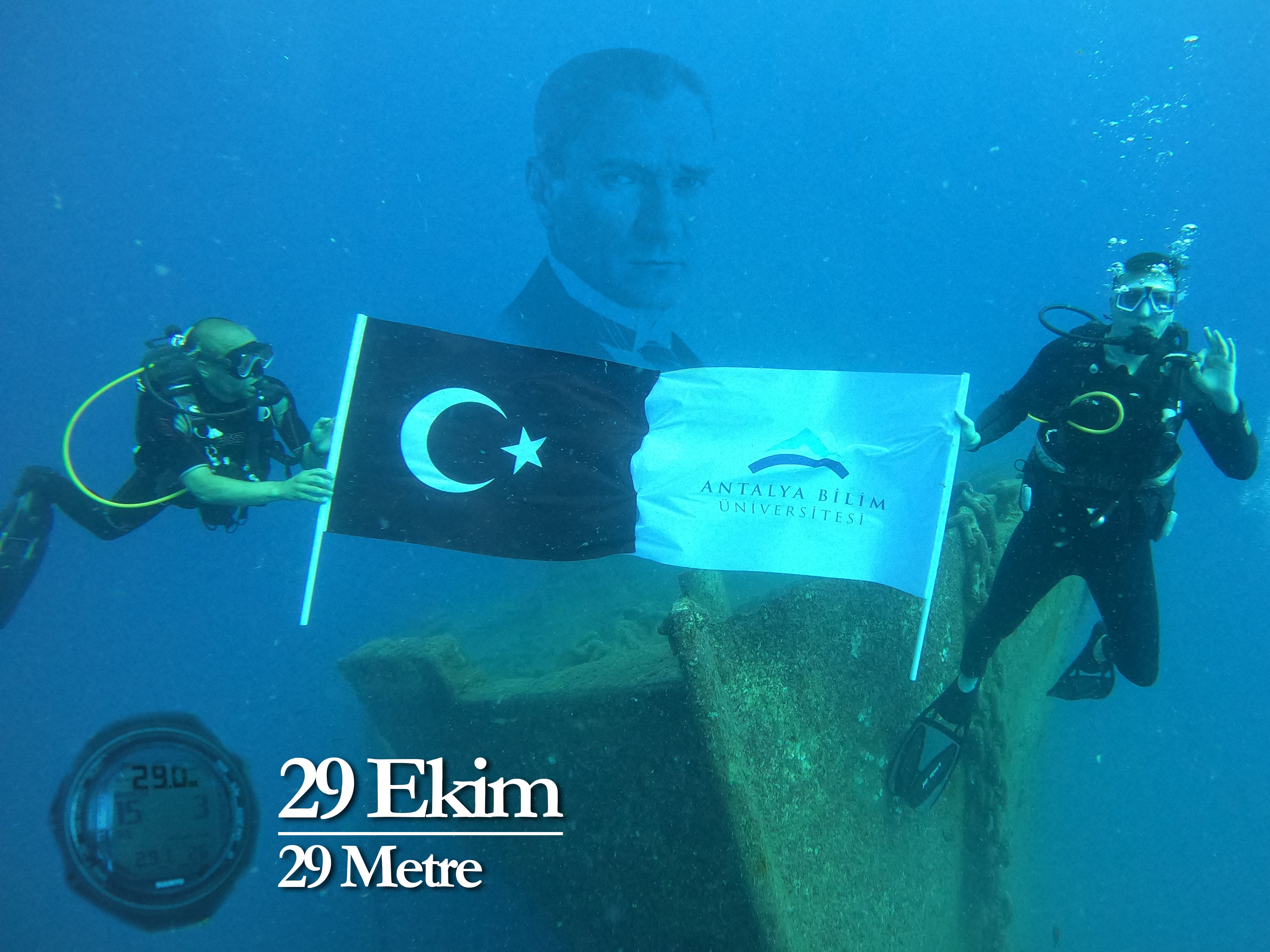 29 Ekim 29 Metre Dalış