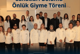 Gastronomi ve Mutfak Sanatları Bölümü Önlük Giyme Töreni