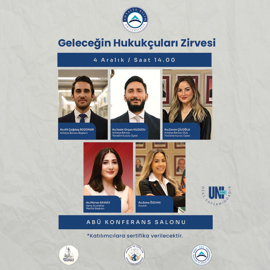 Geleceğin Hukukçuları Zirvesi