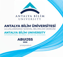 Antalya Bilim Üniversitesi Uluslararası Sosyal Bilimler Dergisi, DergiPark'ta