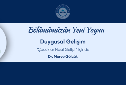Bölümümüzün Yeni Yayını