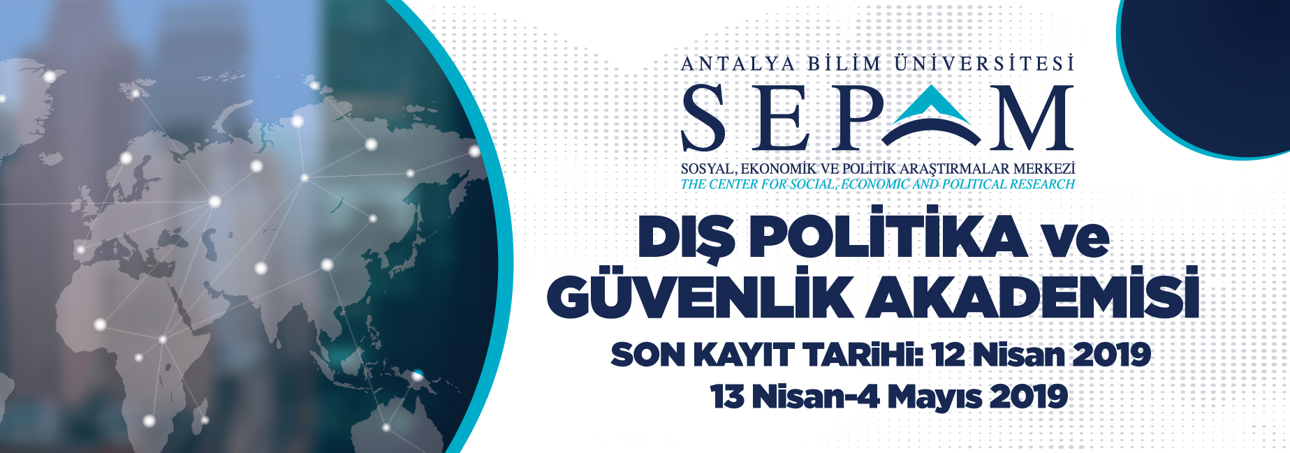 Dış Politika ve Güvenlik Akademisi Başlıyor