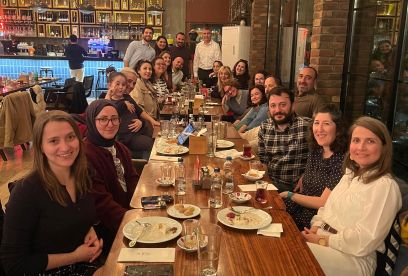 Faculty Members Gather for Iftar Dinner