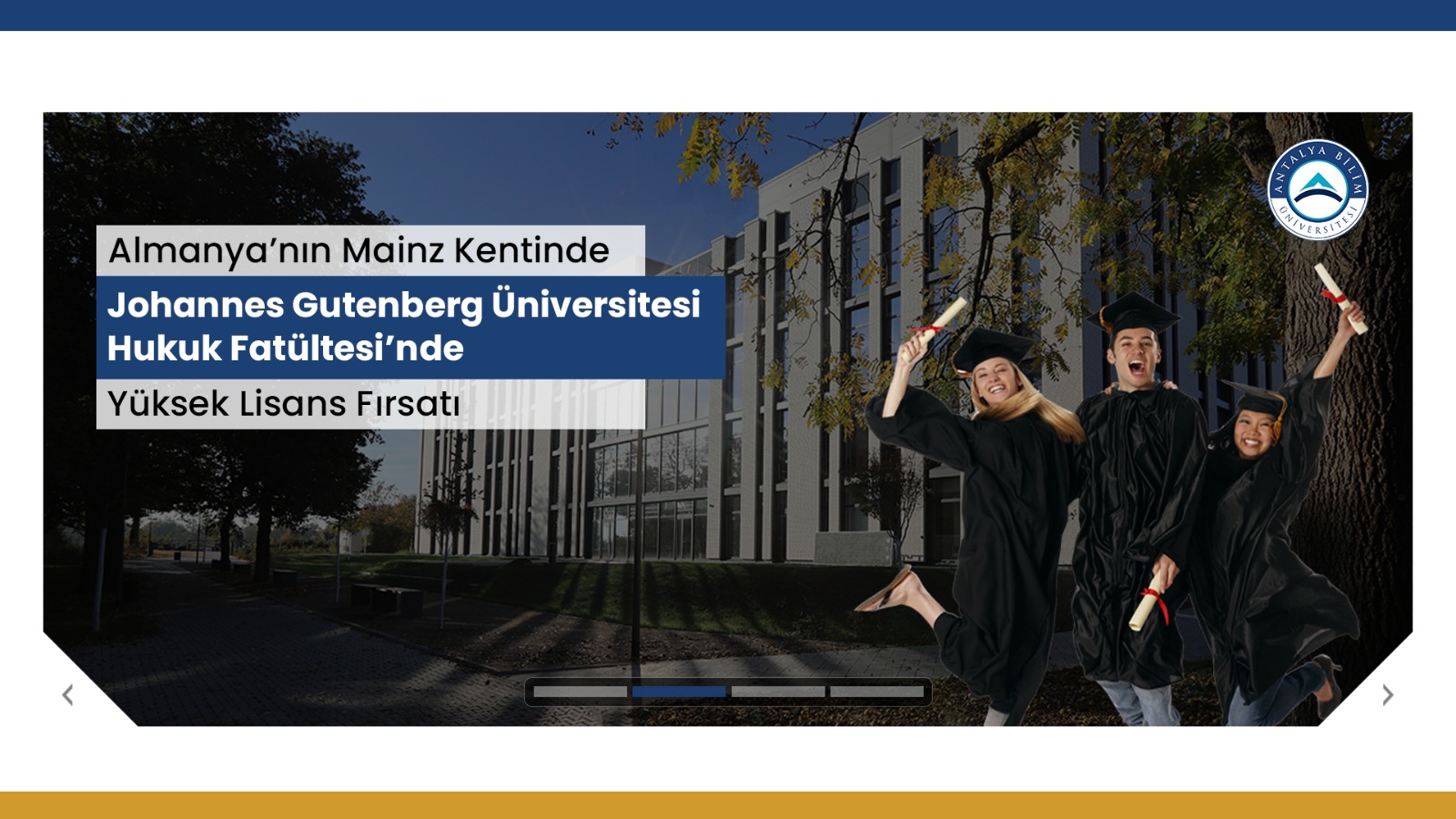 Johannes Gutenberg Üniversitesi Hukuk Fakültesi’nde Burslu Yüksek Lisans Yapma Olanağı!