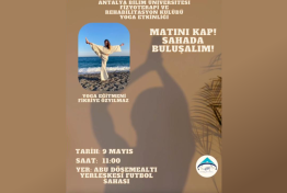"Matını Kap! Yogada Buluşalım!" Etkinliği