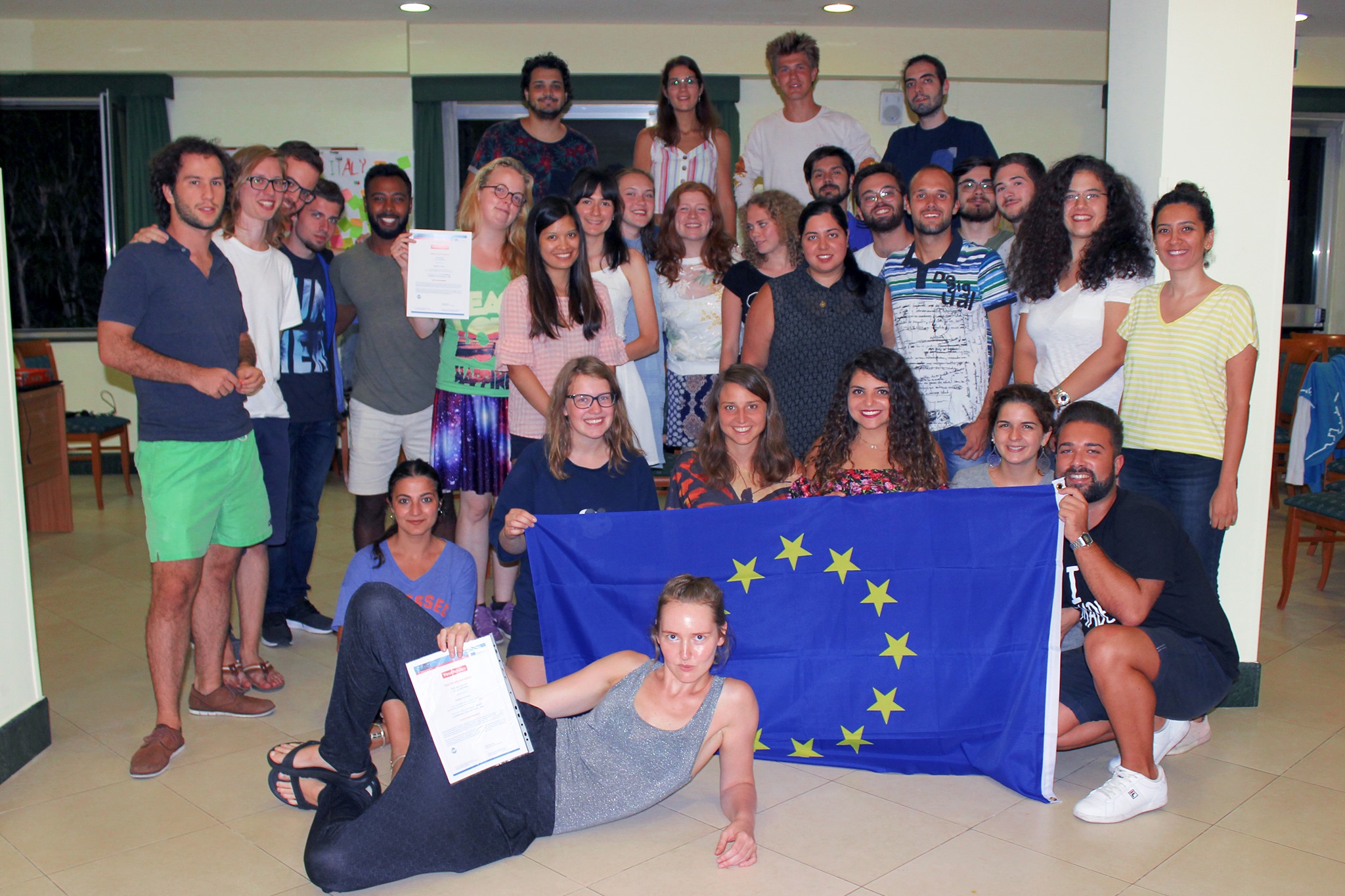 Öğrencimiz Erasmus + Youth Exchange Programı'nda