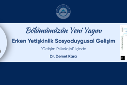 Öğretim Üyemizin Kitap Bölümü Yayınlandı