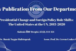 Our Academic Members’ Article has been Published