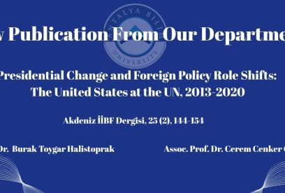 Our Academic Members’ Article has been Published