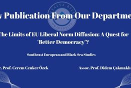 Assoc. Prof. Dr. I. Cerem Cenker-Özek and Assoc. Prof. Dr. Didem Çakmaklı's Recent Article has been Published