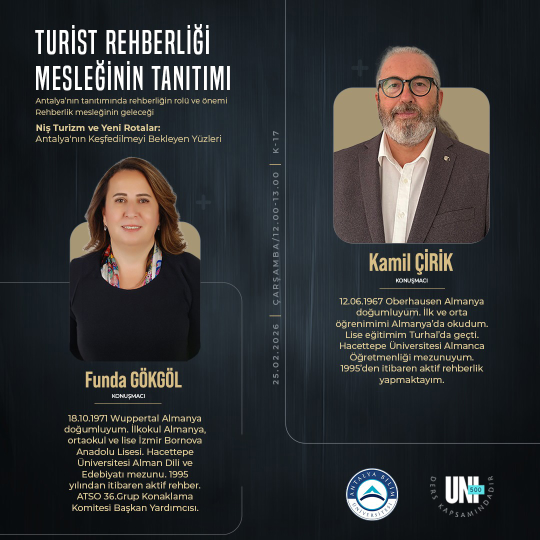 Profesyonel Turist Rehberleri Gözünden Antalya