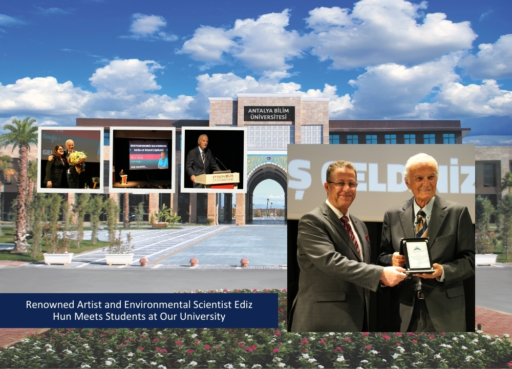 Renowned Artist and Environmental Scientist Ediz Hun Meets Students at Our University