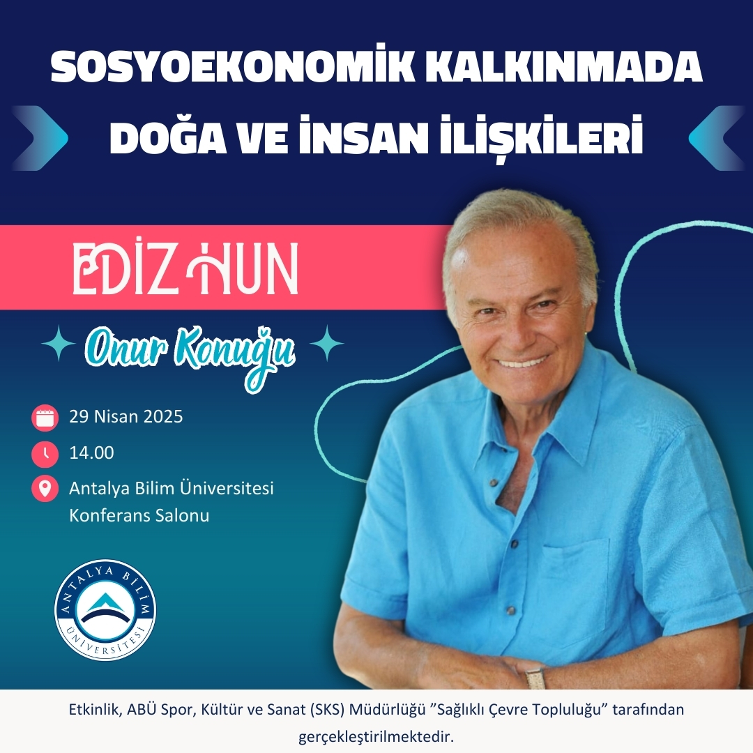 Sosyoekonomik Kalkınmada Doğa ve İnsan İlişkileri