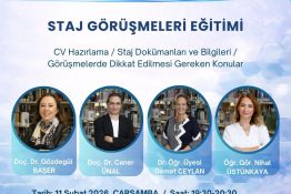 Staj Görüşmeleri Eğitimi