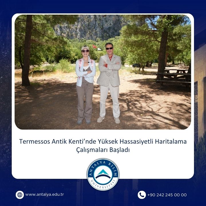 Termessos Antik Kenti’nde Yüksek Hassasiyetli Haritalama ve Kazı Çalışmaları Başladı