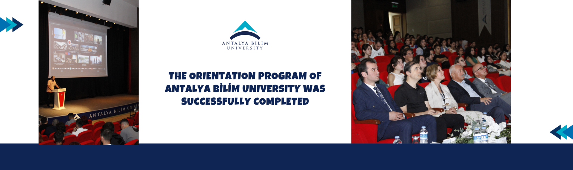 The Orientation Program of Antalya Bilim University Was Successfully Completed