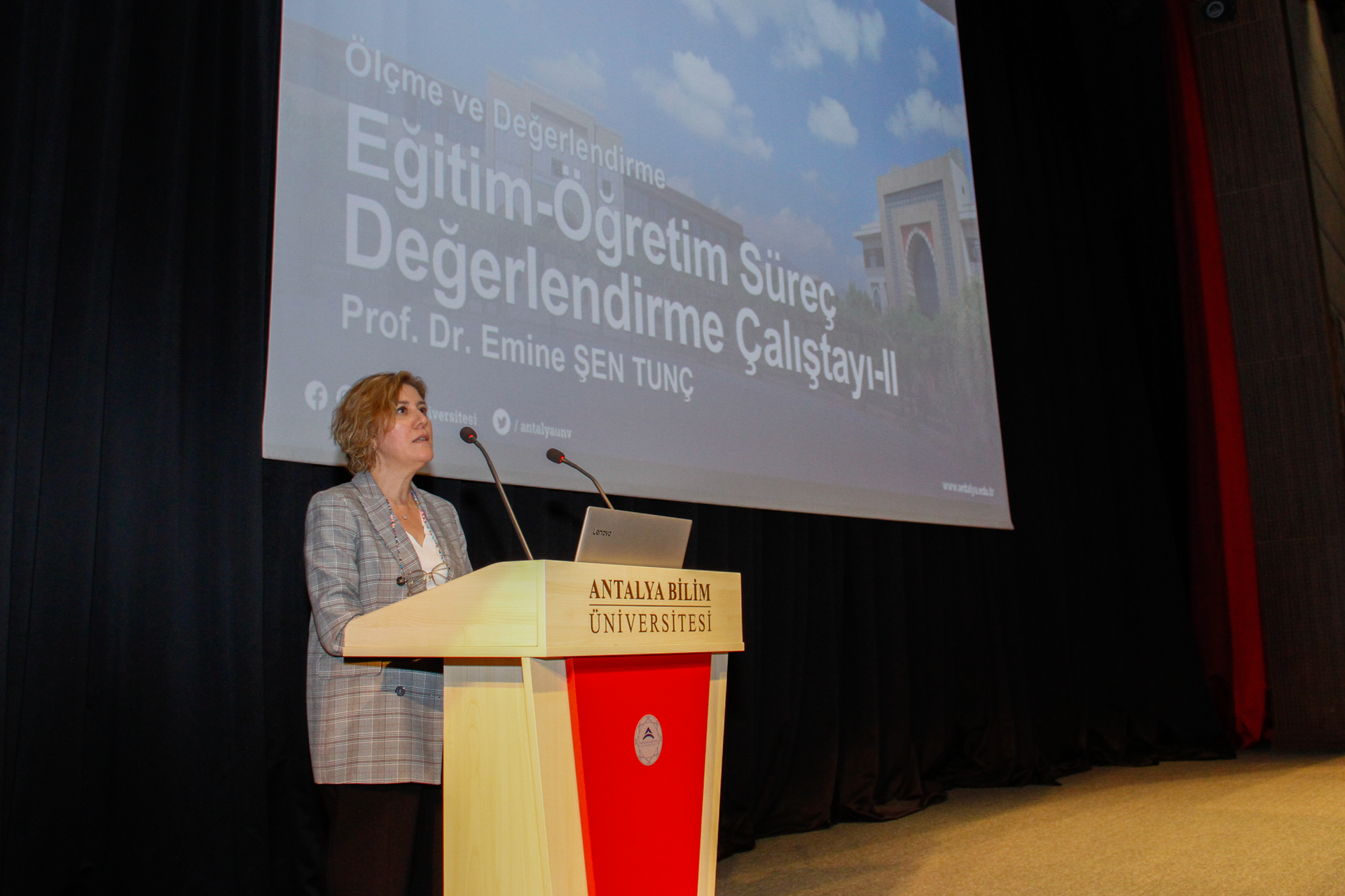 Workshop on the Evaluation of Education-Training Processes Held at Antalya Bilim University