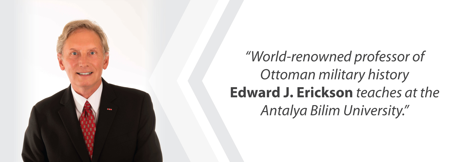 World-famous Military History Professor Edward J.ERICKSON at Antalya Bilim University