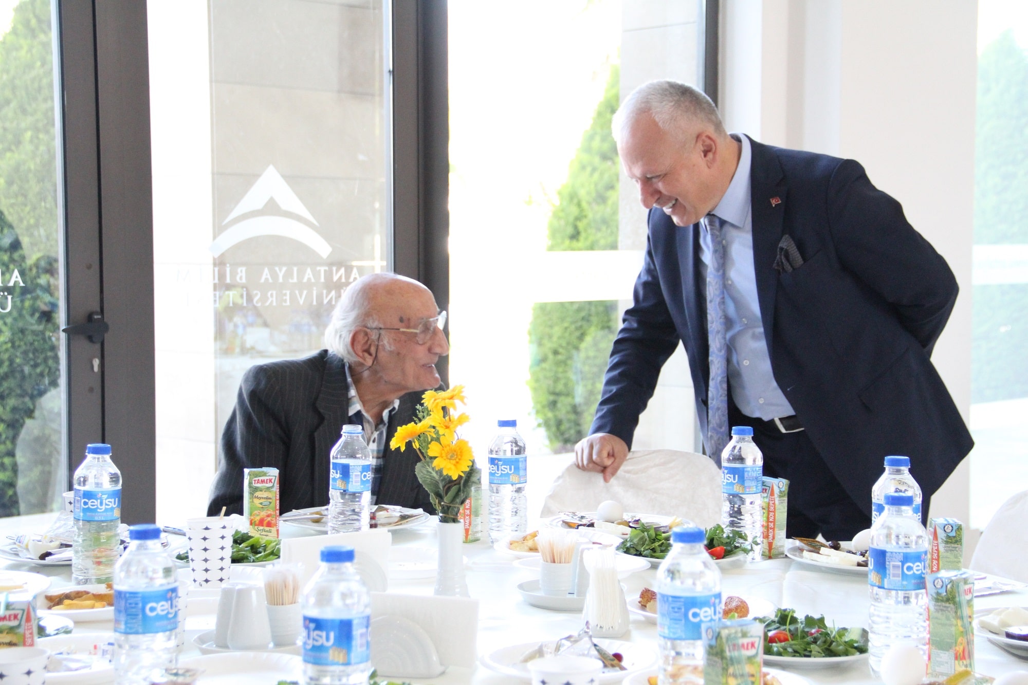 Young people of Antalya Bilim University remembered the elderlies